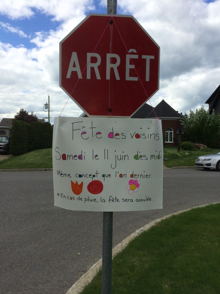 La fête des voisins