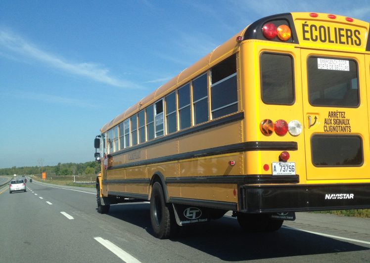 Pas l'autobus de Lionel